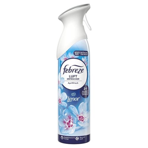 febreze Spray désodorisant Lenor Fraîcheur d'avril, 185 ml