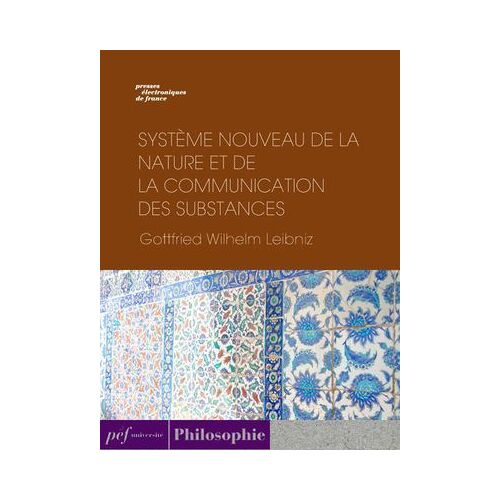 Système Nouveau De La Nature Et De La Communication Des Substances