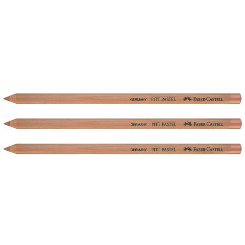 Faber-Castell Lot De 3 Crayons Pitt Pastel Cannelle