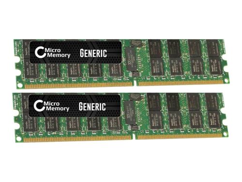 CoreParts - DDR2 - kit - 8 Go: 2 x 4 Go - DIMM 240 broches - 667 MHz / PC2-5300 - mémoire enregistré - ECC - pour Lenovo System x3455; x3755