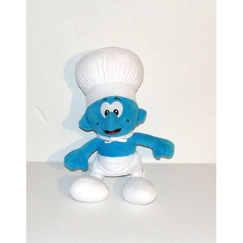 Schtroumpfs Cuisinier Serie Smurfs Peluche Doudou Schtroumpfs Cuisto 27 Cm