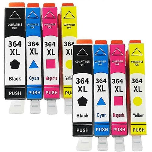 Compatible CSD pour cartouche d'encre 364XL pour imprimante HP364 xl pour imprimante hp 364 5520 5524 6510 6520 7510 B109 B110 B209 B210 C309