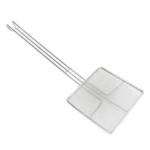 Passoire Carrée En Acier Inoxydable Écumoire Louche Pour La Cuisson Friture Gadgets De Cuisine Passoire À Mailles Passoire À Pâtes Cuillère