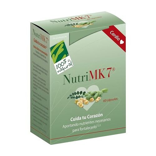 100% Natural Nutrimk7 Cardio Vitamin K2 Blister 60 Capsules