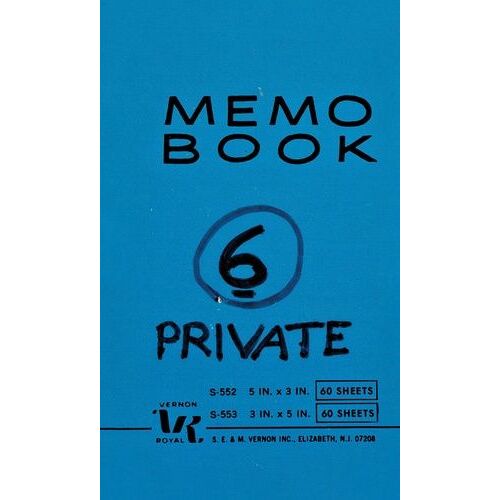 Lee Lozano - Private Book 6