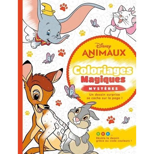 Disney Animaux - Coloriages Magiques - Mystères
