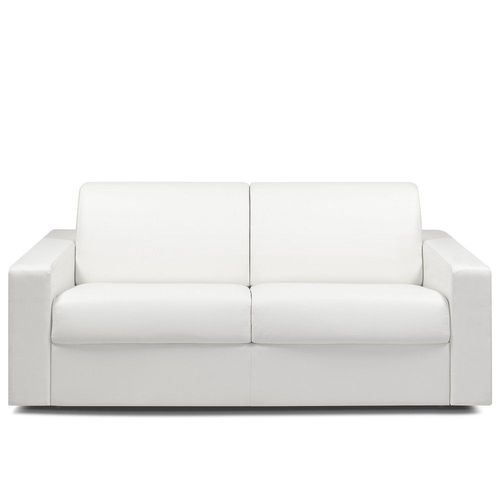 Canapé Convertible Express Midnight 140cm Matelas 16cm Polyuréthane Blanc