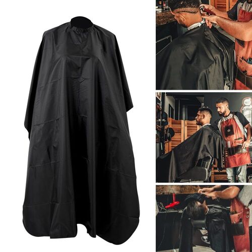 Cape De Coupe Professionnelle Imperméable ¿ Robe De Salon Ajustable Pour Hommes Et Femmes, Durable Et Polyvalente 