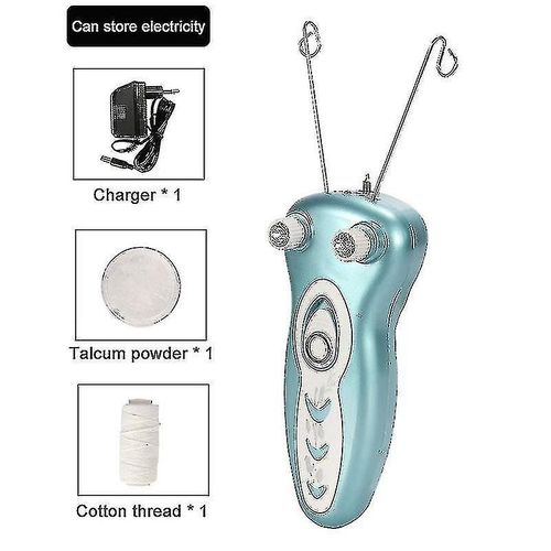 Épilateur Électrique Rechargeable Pour Le Visage : Épilateur À Fil De Coton
