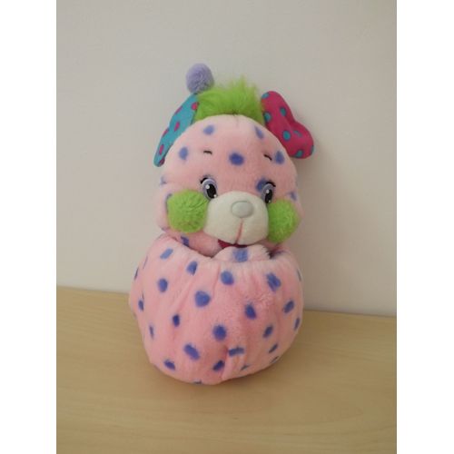 Peluche Popples Rose A Pois