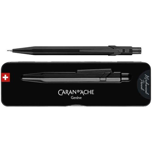 Caran D'ache Porte-Mines 844 Black Code, 0,07 Mm, Noir