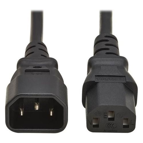 Eaton Tripp Lite Series - Câble d'alimentation - IEC 60320 C14 pour power IEC 60320 C13 - 250 V - 10 A - 5 m - noir - Europe