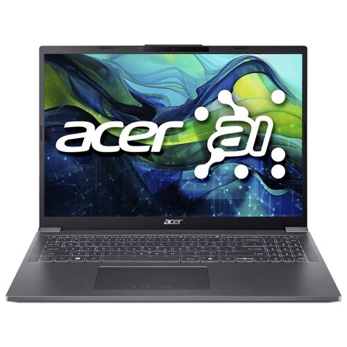 Acer Aspire 16 A16-71M - 16" Core Ultra 5 115U 16 Go RAM 1.024 To SSD Intel Graphics - Gris AZERTY