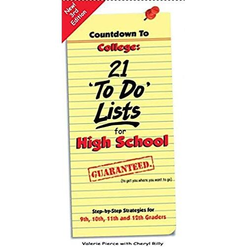 Countdown To College: 21 'to Do' Lists For High School