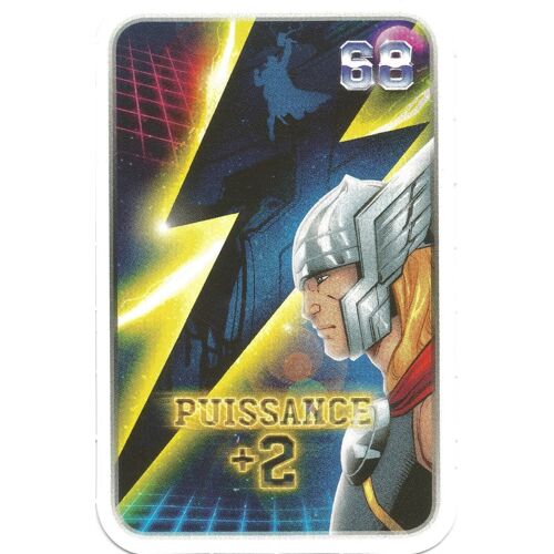 Carte Leclerc Marvel Révèle Ton Pouvoir Puissance +2 68