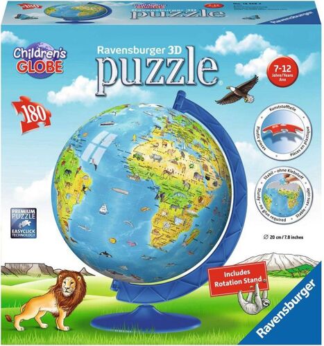 Ravensburger 3d Puzzle Globe (Eng) 180p