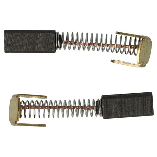 vhbw 2x Balais de charbon 10 x 4,3 x 4mm compatible avec Hitachi / Hikoki outil électrique