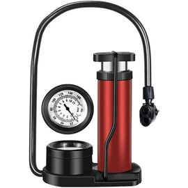 Pompe À Vélo 160psi Avec Manomètre Compact Vtt Mini Pompe Vélo