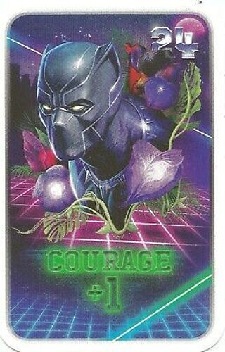 Carte Leclerc Marvel Révèle Ton Pouvoir Courage +1 24
