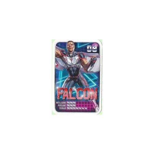 Carte Leclerc Marvel Révèle Ton Pouvoir Falcon 08