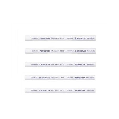 Staedtler Lot De 5 Recharges Pour Stylos Gomme Mars Plastic Blanche