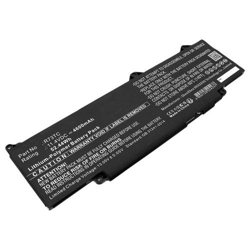 DLH - Batterie de portable (équivalent à : Dell 0DR02P, Dell 0JTG7N, Dell 0R73TC, Dell 542WP, Dell 803W6, Dell 9HKT5, Dell DR02P, Dell JTG7N, Dell R73TC, Dell RXF9T, Dell V042N, Dell WYJ45) -...