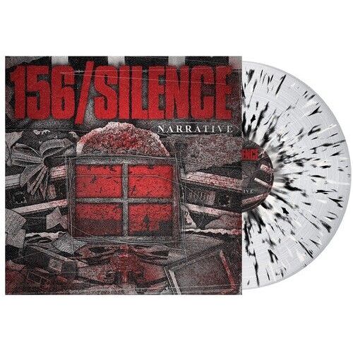 156/Silence - Narrative - Clear With Black & Bone Splatter [Vinyl Lp] Black, Colored Vinyl, Clear Vinyl, White