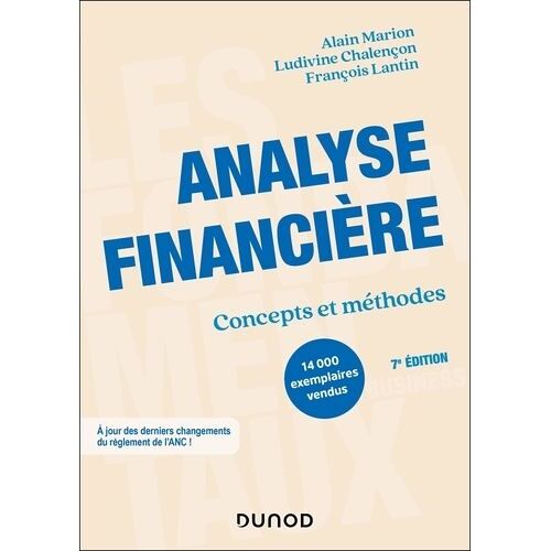 Analyse Financière - Concepts Et Méthodes