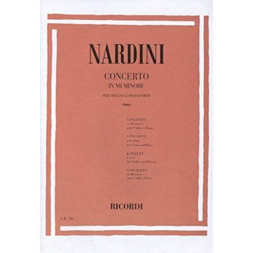 Concerto Per Violino In Mi Min.