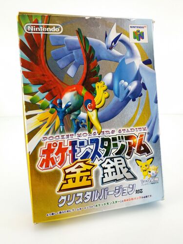 Pokemon Stadium Gold Siver Crystal - Version Jap Japan Nintendo 64