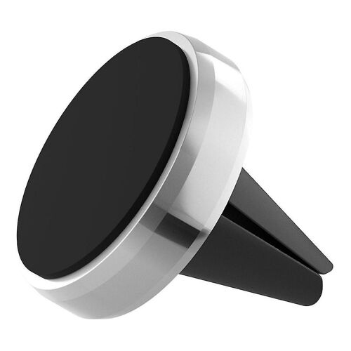Support Magnétique De Téléphone En Métal Pour Voiture, Compatible Avec Tous Les Téléphones ¿ Support Universel Pour Grille, Utilisation Mains Libres, Design Compact