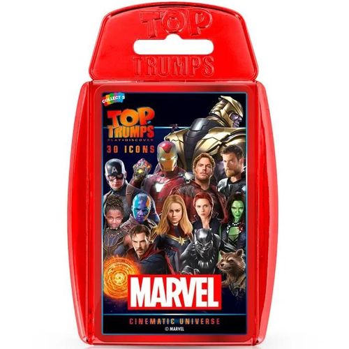 Winning Moves Mcu Marvel Cinematic Universe - Jeu De Société Top Trumps [Fr].
