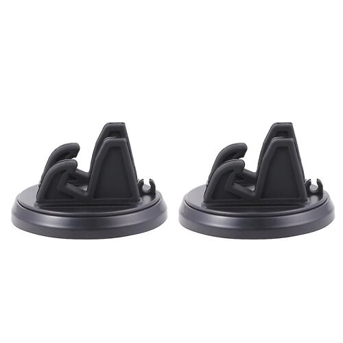 Support De Téléphone Rotatif À 360 Degrés En Silicone Pour Tableau De Bord, 2 Pièces