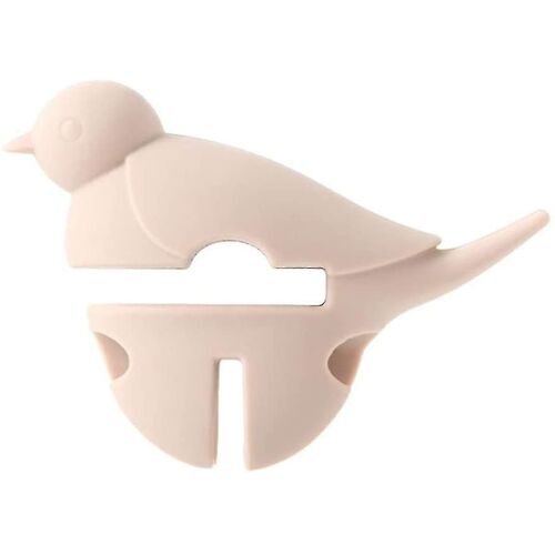 Porte-Cuillère En Silicone En Forme D'oiseau Avec Couvercle Et Clip - Organiseur D'ustensiles De Cuisine Et Support Pour Téléphone Portable