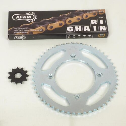 Kit Chaîne Afam Pour Moto Beta 50 Rr 2006 À 2011 Neuf
