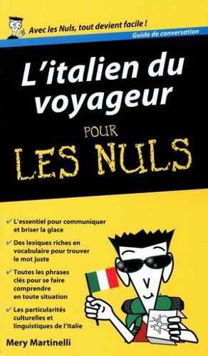 L'italien Du Voyageur Guide De Conversation Pour Les Nuls