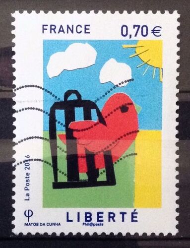 Concours Dessins D'enfants - Liberté 0,70 (Superbe N° 5021) Obl - France Année 2016 - N15836