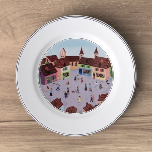 Design Naif Assiette Pour Le Petit-Déjeuner