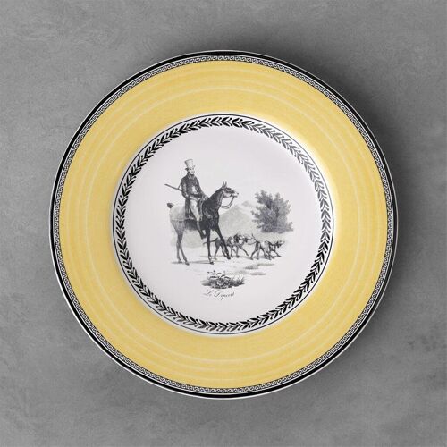 Audun Chasse Assiette Plate