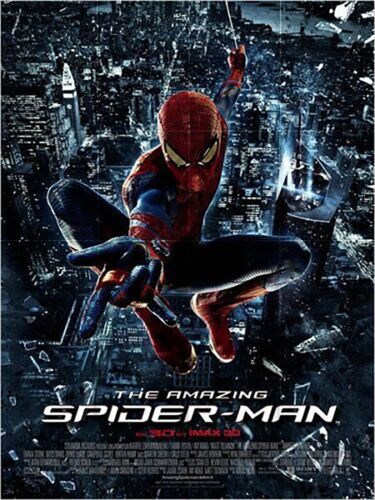 The Amazing Spider-Man - Véritable Affiche De Cinéma Pliée- Format 120x160 Cm - De Marc Webb Avec Andrew Garfield, Emma Stone, Rhys Ifans, Martin Sheen, Sally Field, Denis Leary, Campbell Scott-2012