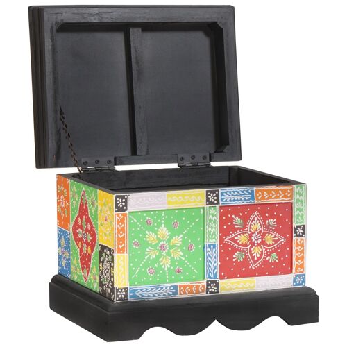 vidaXL Boîte de rangement 40x30x30 cm en bois massif