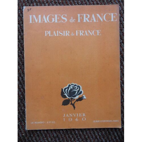 Images De France Janvier 1940  N° 64 : Plaisir De France Janvier 1940