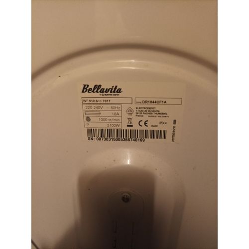 Lave linge bellavita wF 610 A