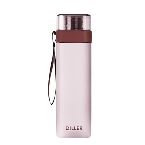 Bouteille De Sport 700ml Conçu Pour Être Étanche Et Résistant À La Poussière Fabriqué À Partir De Matériel Pc Sans Bpa - Couleur rose