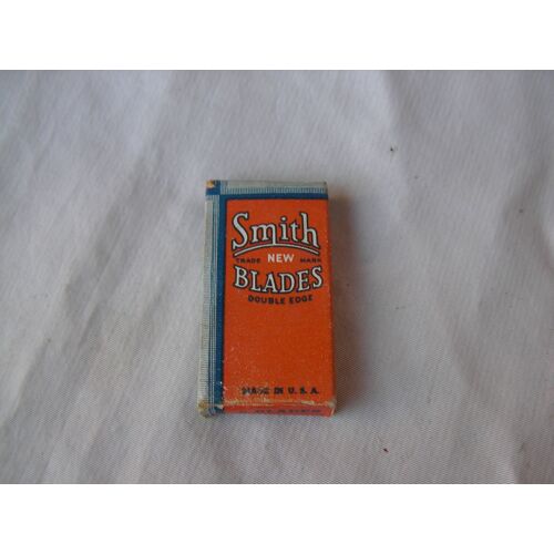 Ww2 Us Paquet De Lames De Rasoirs Américaines Pour L'armée."Smith Blades "