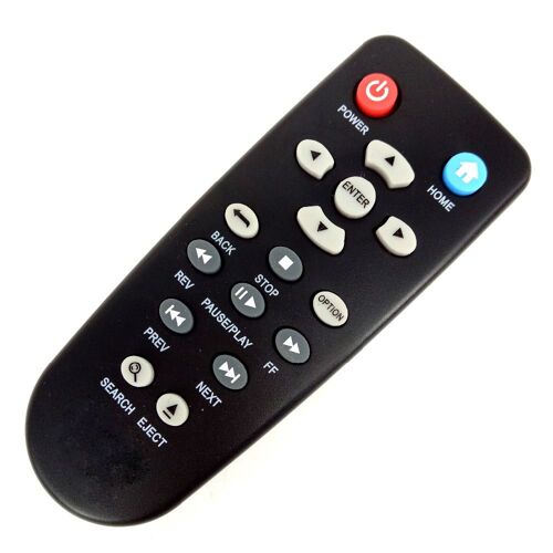 Télécommande de remplacement pour Western Digital WD Elements TV HD Mini Live Plus Media Player, nouvelle collection