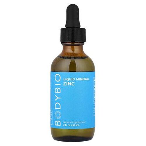 Bodybio, Zinc Minéral Liquide, 59 Ml 