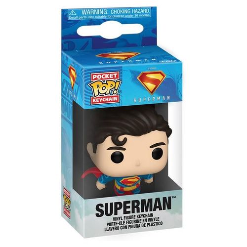 Figurine Funko Pop - Superman 2025 - Superman - Porte-Clés (85647)