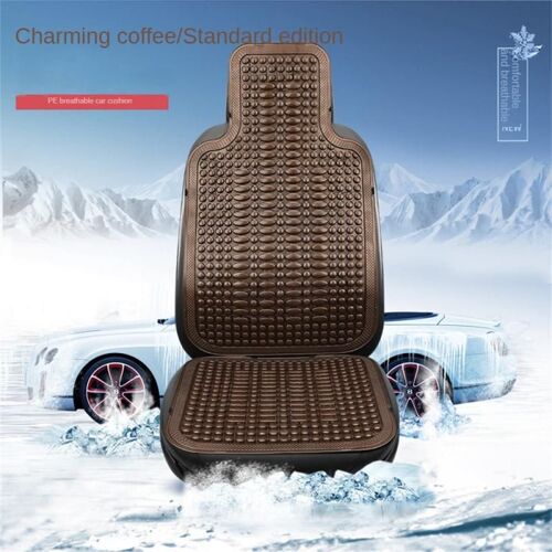 Housse De Protection Universelle Pour Siège De Voiture, 1 Pièce, Pour L'été, Coussin De Massage, Respirant, Frais, Avec Oreiller De Taille