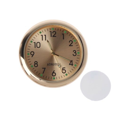 Horloge de voiture universelle à coller sur montre électronique, tableau de bord Noctilucent, décoration F, livraison directe